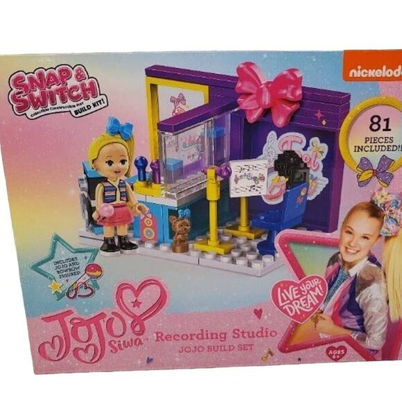 JoJo Siwa Building Sets JoJo Siwa Snap and Switch Building Kit Building STEM - Picture 2 of 8